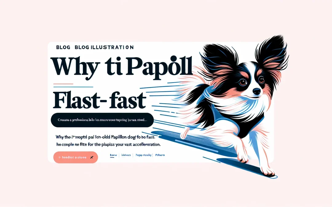 Dlaczego papilon szybko biega